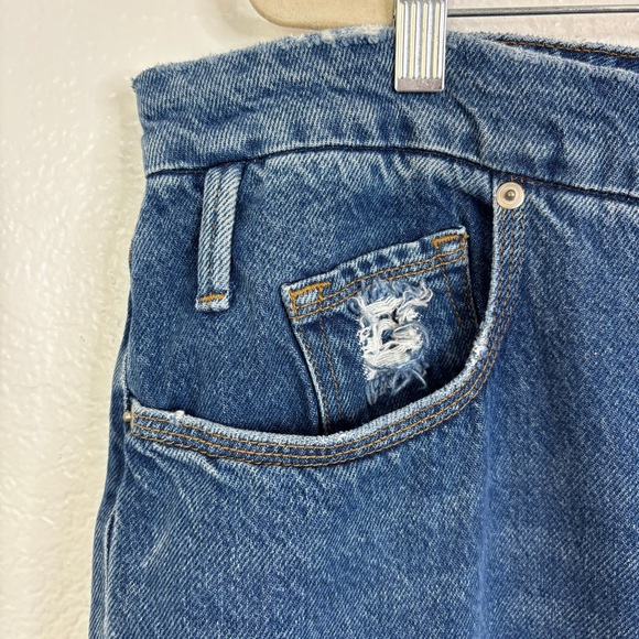 NWT GOOD AMERICAN Good 90s Slouchy Rigid Denim Jeans - 18 - Picture 8 of 12